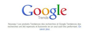 Un nouveau Google Trends !