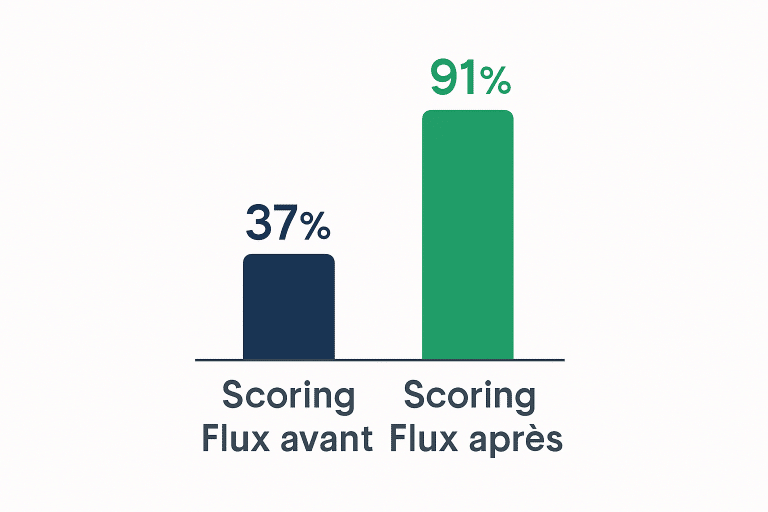 scoring flux produit